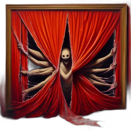 mask, face, creature, jacket transparent PNG cut-out