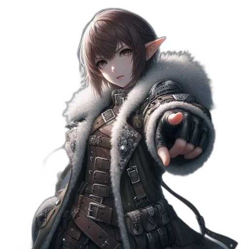 staff, jacket, weapon, dragon transparent PNG cut-out
