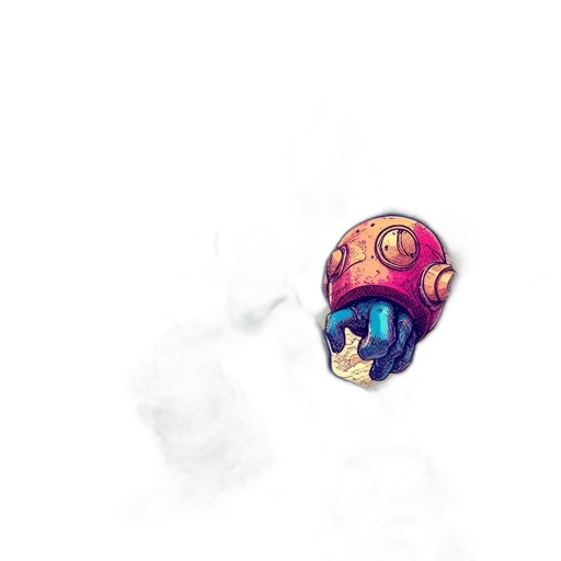 weapon, mask, dragon, staff transparent PNG cut-out