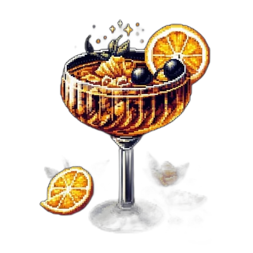 food, staff, concept art, pixel art transparent PNG cut-out