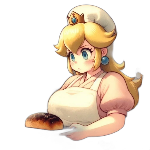food, dress, staff, hat transparent PNG cut-out