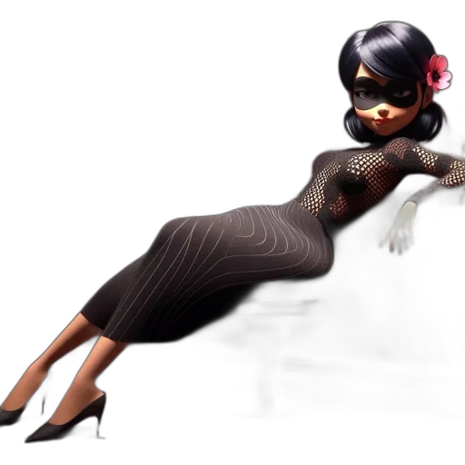 dress, concept art, 3d render, cartoon transparent PNG cut-out