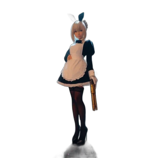 dress, weapon, staff, sword transparent PNG cut-out