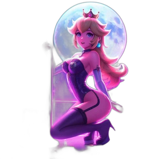 crown, staff, dress, concept art transparent PNG cut-out