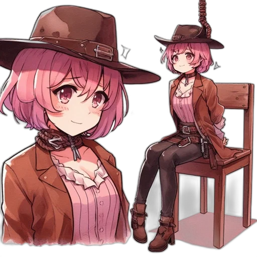hat, staff, jacket, furniture transparent PNG cut-out