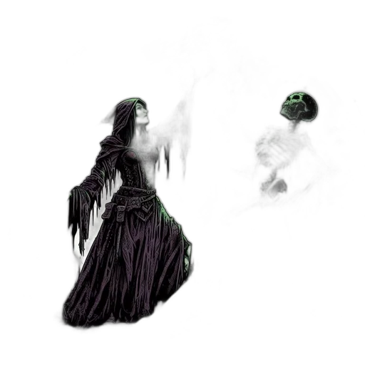 dress, mask, creature, jewelry transparent PNG cut-out