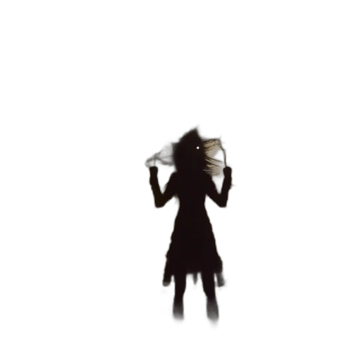 mask, hat, dress, staff transparent PNG cut-out