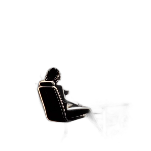 furniture, robot, staff, hair transparent PNG cut-out