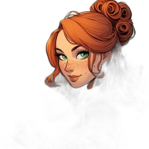 face, staff, crown, concept art transparent PNG cut-out