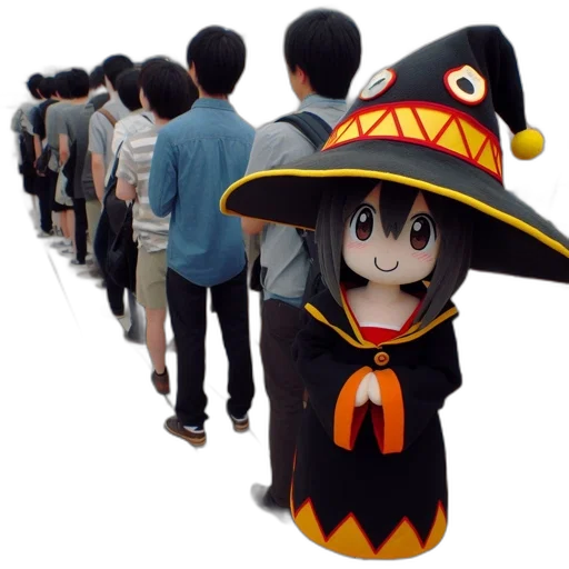 hat, staff, mask, weapon transparent PNG cut-out