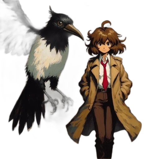 animal, staff, jacket, creature transparent PNG cut-out