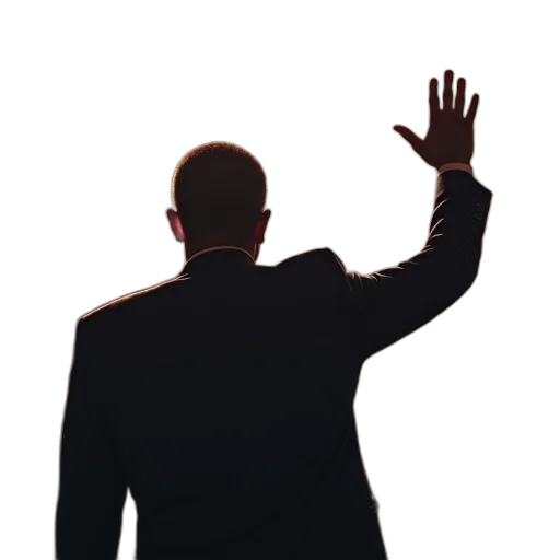 staff, jacket, martin, king transparent PNG cut-out