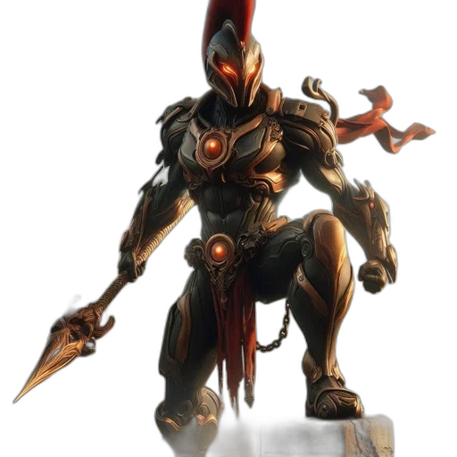robot, weapon, sword, staff transparent PNG cut-out