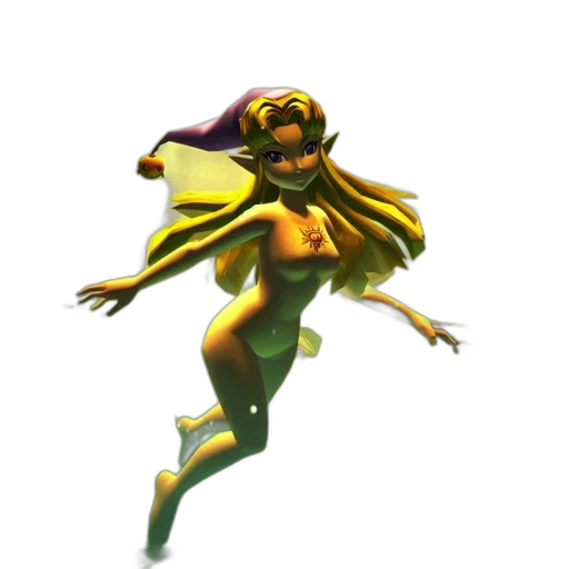 dress, mask, staff, crown transparent PNG cut-out