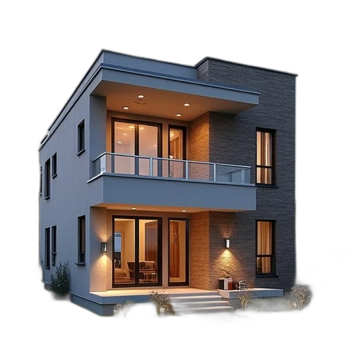 building, furniture, 3d render, photorealistic transparent PNG cut-out