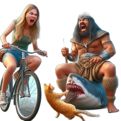 creature, animal, concept art, photorealistic transparent PNG cut-out