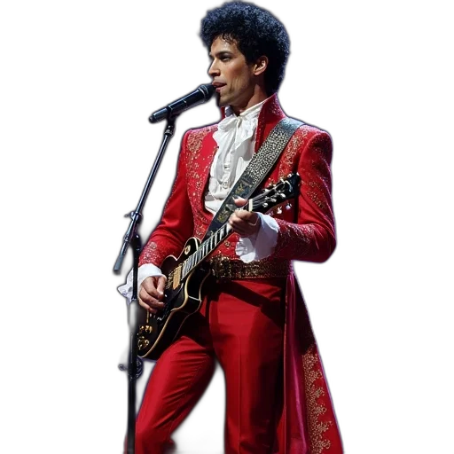 jacket, photorealistic, red, prince transparent PNG cut-out
