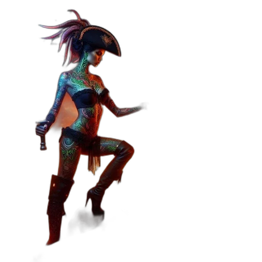dress, dragon, creature, concept art transparent PNG cut-out