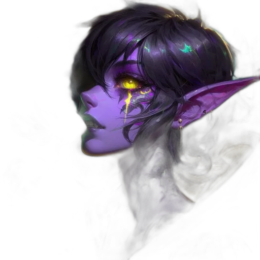 mask, face, dragon, staff transparent PNG cut-out