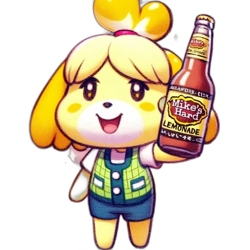 bottle, food, animal, staff transparent PNG cut-out