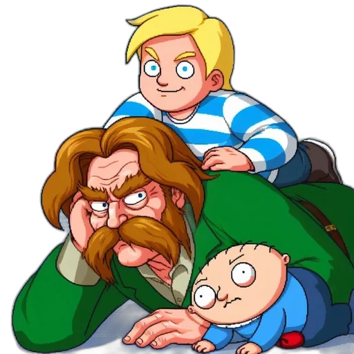 cartoon, comic book art, concept art, pixel art transparent PNG cut-out