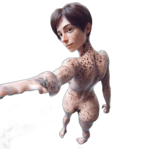robot, staff, creature, weapon transparent PNG cut-out