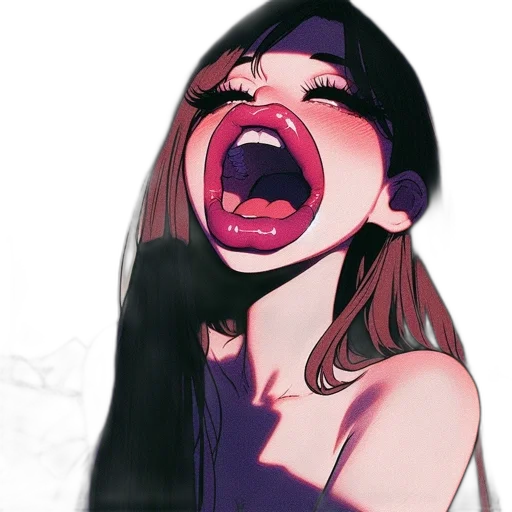 face, creature, mask, anime transparent PNG cut-out
