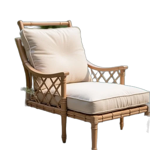 furniture, 3d render, photorealistic, pillow transparent PNG cut-out