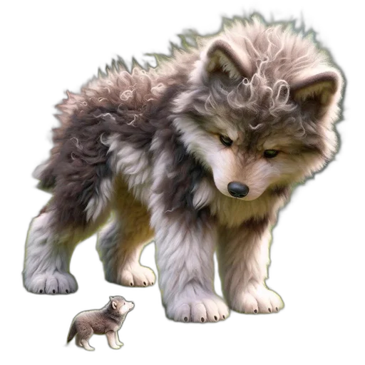 animal, creature, staff, concept art transparent PNG cut-out
