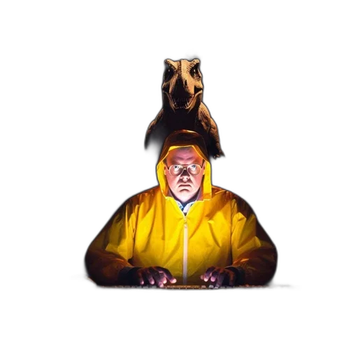 hat, jacket, creature, animal transparent PNG cut-out