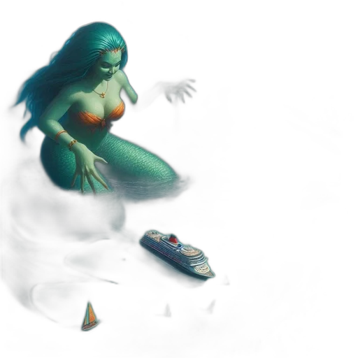 creature, concept art, fantasy art, 3d render transparent PNG cut-out