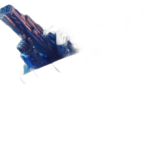 weapon, sword, staff, robot transparent PNG cut-out