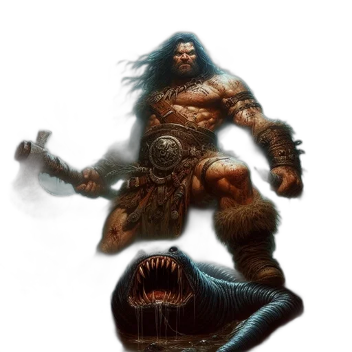 creature, concept art, fantasy art, comic book art transparent PNG cut-out