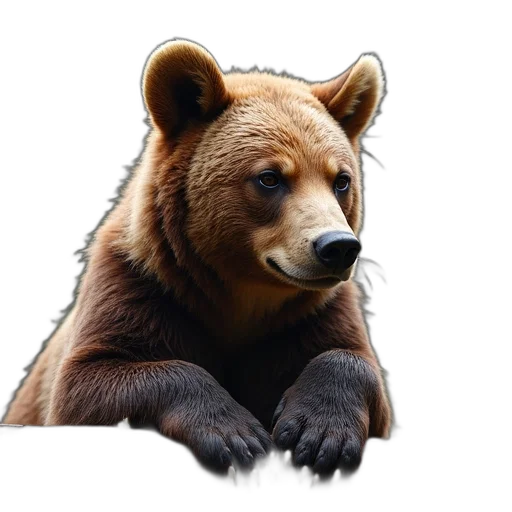 animal, face, staff, photorealistic transparent PNG cut-out