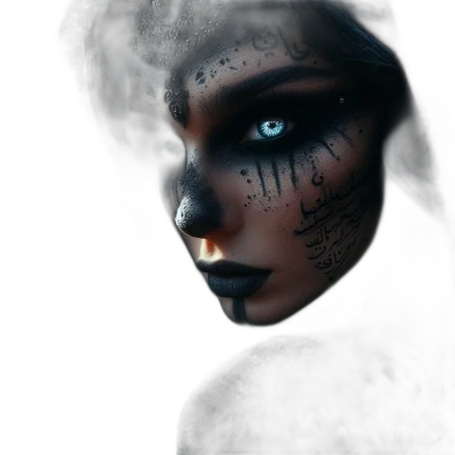mask, face, creature, robot transparent PNG cut-out