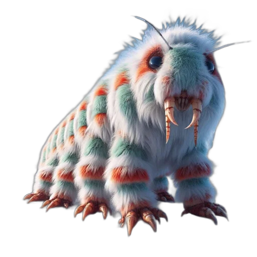 creature, dragon, animal, hair transparent PNG cut-out