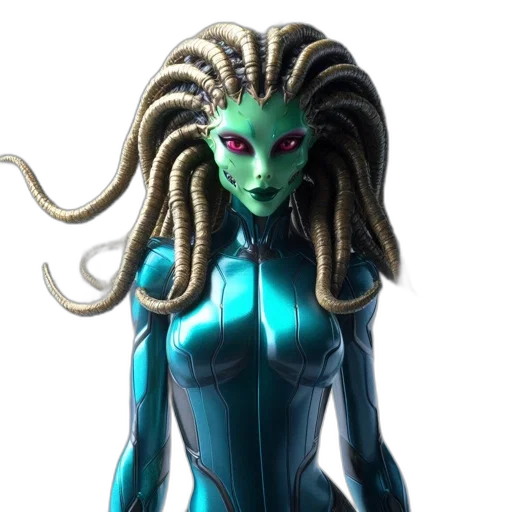mask, creature, hair, jewelry transparent PNG cut-out