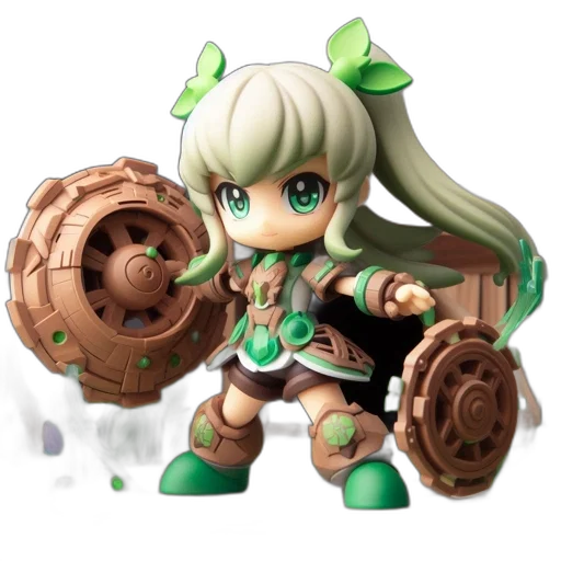 weapon, robot, concept art, 3d render transparent PNG cut-out