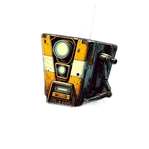 robot, staff, weapon, mask transparent PNG cut-out