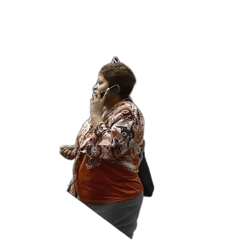 jacket, umbrella, dress, staff transparent PNG cut-out