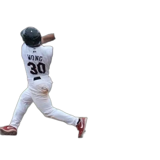 baseball, player, number, his transparent PNG cut-out