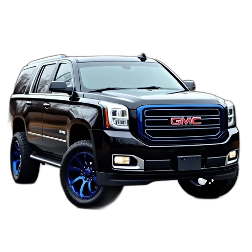 car, photorealistic, 3d render, gmc transparent PNG cut-out