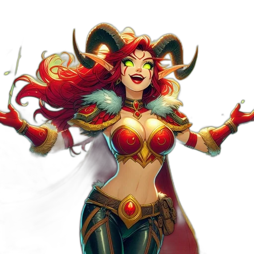 fantasy art, concept art, comic book art, pixel art transparent PNG cut-out