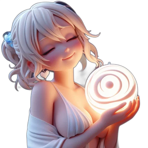 flower, dress, staff, weapon transparent PNG cut-out