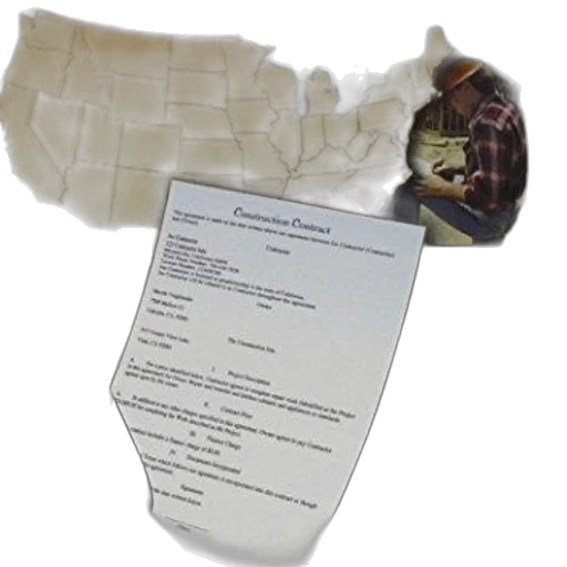 collage, featuring, construction, contract transparent PNG cut-out