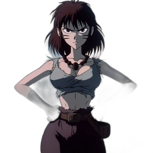 dress, jacket, robot, staff transparent PNG cut-out