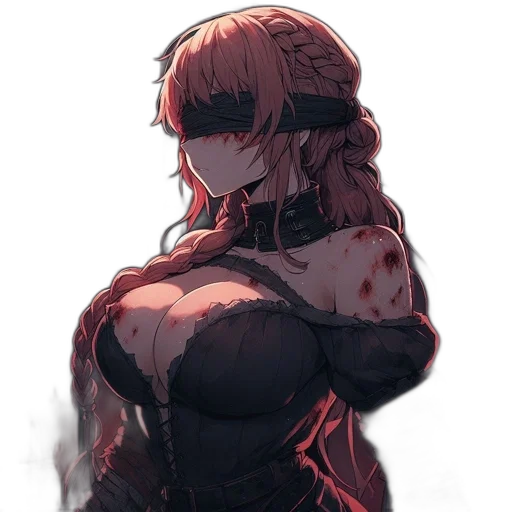 dress, weapon, mask, crown transparent PNG cut-out