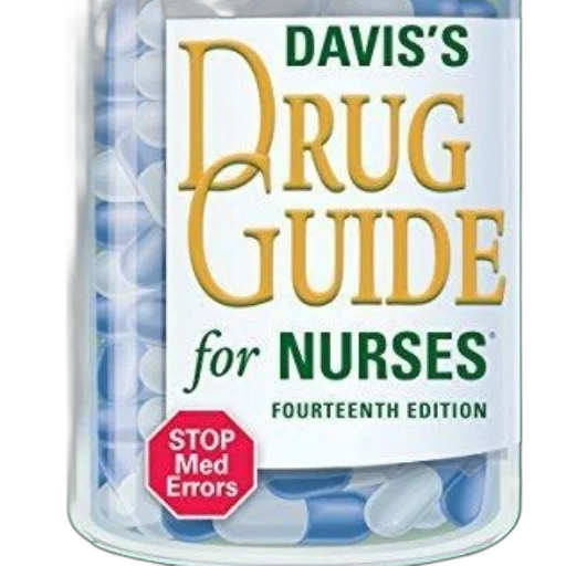 davis, drug, guide, nurses transparent PNG cut-out