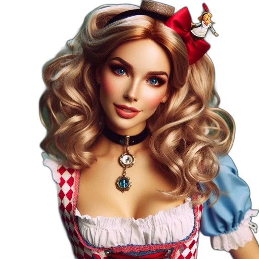 dress, photorealistic, fantasy art, oil painting transparent PNG cut-out
