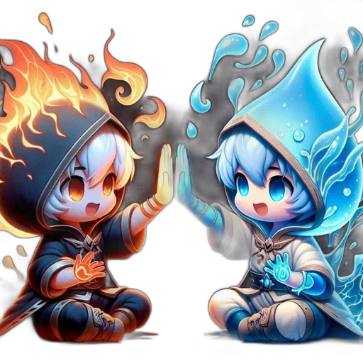 fantasy art, concept art, pixel art, comic book art transparent PNG cut-out